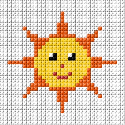 Ariadna Sestava pro vyšívání křížkovým stehem Malwina 8x8cm 0104 – Hledejceny.cz