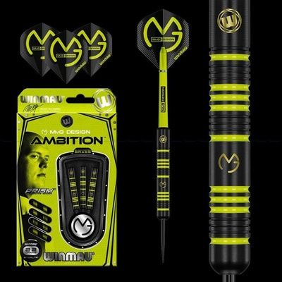 Winmau steel MvG Ambition 22g BRASS – Zbozi.Blesk.cz