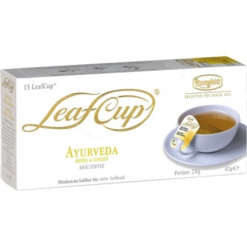Ronnefeldt LeafCup Ayurveda Herbs & Ginger čaj sáčky 15 x 2.8 g