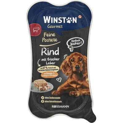 Winston Gourmet hovězí s čerstvými játry 175 g