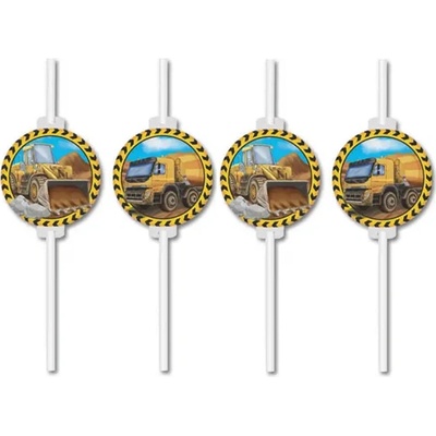 Procos Brčka papírová EKO Stavební stroje 4 ks – Zbozi.Blesk.cz