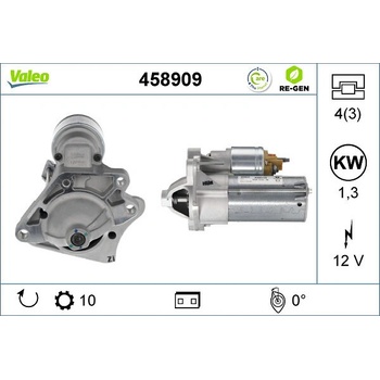 Startér VALEO 458909