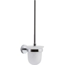 EBS Tami Závěsná WC štětka chrom matné sklo
