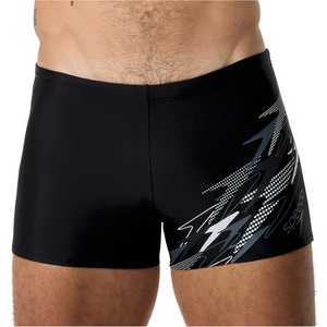 Speedo Мъжки бански слипове Speedo Medley Logo Aquashort Swim brief - Anthracite / Lead Grey - размер 3 (DE) (050-1140-2012)