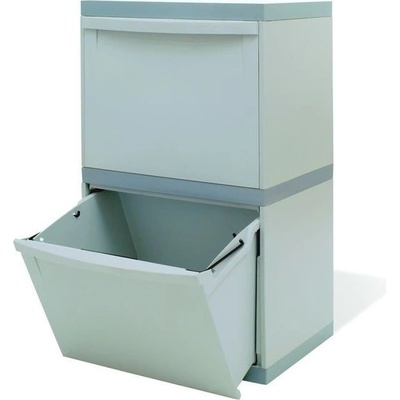 Elkoplast Odpadkový koš na tříděný odpad EKOMODUL 2 x 30 l 143-67356