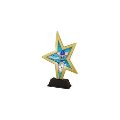 Poháry Bauer Akrylátová trofej STAR002M12 Plavání