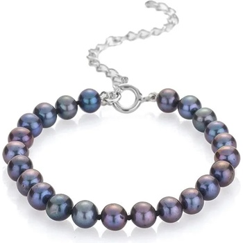 Image 1 of Swan Гривна със сладководни черни перли R0488BB Swan