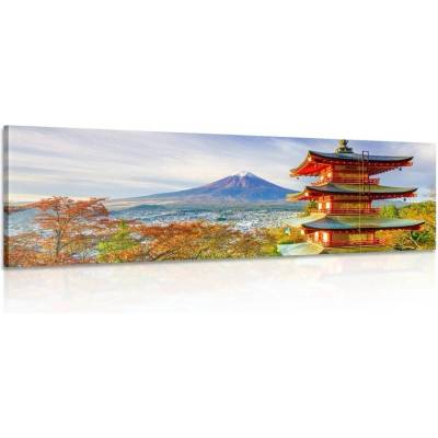 Obraz památka Chureito Pagoda - 135x45