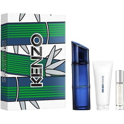 Kenzo Homme Intense - EDT 110 ml + sprchový gél 75 ml + EDT 10 ml