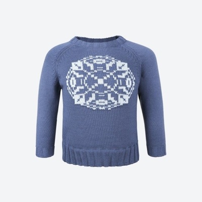 Kama Merino svetr 1014 modrý