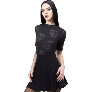 KILLSTAR дамски топ (тениска) KILLSTAR x THE EXORCIST - Pazuzu - Black - KSRA012739