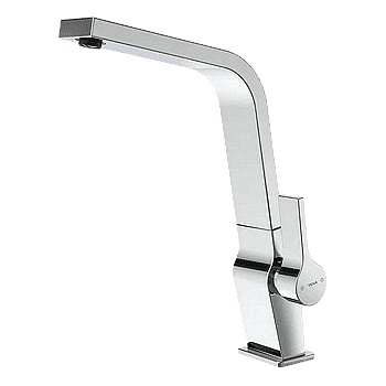 Strohm Teka Кухненски смесител, плосък въртящ се чучур, хром ICON ICC 915 (Б.7013.ХР)