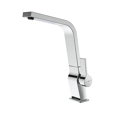 Strohm Teka Кухненски смесител, плосък въртящ се чучур, хром ICON ICC 915 (Б.7013.ХР)