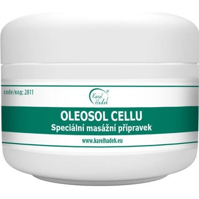 Karel Hadek Oleosol Cellu speciální masážní přípravek při celulitidě 100 ml