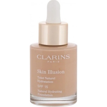 Clarins Skin Illusion Natural Hydrating SPF15 hydratační make-up s uv filtrem 108 Sand 30 ml