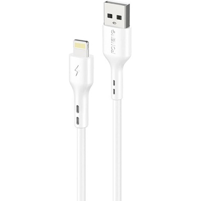 Foneng Кабел Foneng X36, 2m, USB към Lightning, бял (X36 iPhone / White)