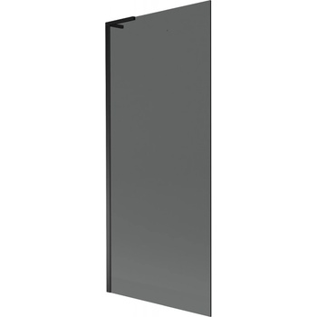 Mexen Next L преграда за вана с едно крило 80 x 150 см, графит, черен - 895-080-000-03-40-70 (895-080-000-03-40-70)