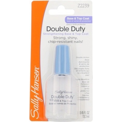 Sally Hansen Double Duty posilující podkladový a vrchní lak na nehty 13,3 ml