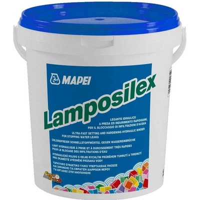 MAPEI Lamposilex rychletvrdnoucí malta pro zastavení prosakování vody 5 kg Šedá