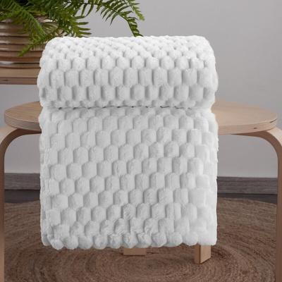 Takoy DESIGN 91 Deka CINDY 6 měkká a příjemná na dotek s embosovaným 3D vzorem-HF-453444 170 x 210 cm