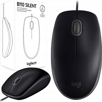 Logitech B110 Optical USB Mouse 910-005508