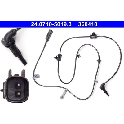 ATE Snímač počtu otáčok kolesa 24071050193