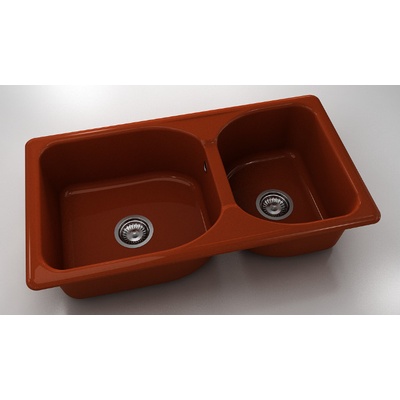 FAT Mивка Classic 213, Polymer marble, 08 Калвадос, с включен сифон