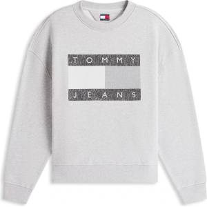 Tommy Hilfiger Блуза Tommy Jeans Men's Distress Flag Crew Sweatshirt - Grey Hthr