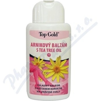 Top Gold arnikový balzám s Tea Tree Oil 200 ml