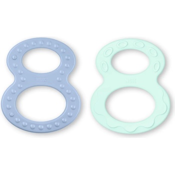 Nuk Комплект чесалки nuk - Синя и зелена, 2 броя (10256455)