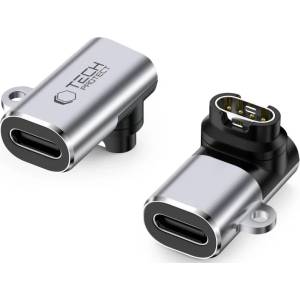 Tech-Protect Адаптер TECH-PROTECT UltraBoost Type-C към Garmin часовник сив