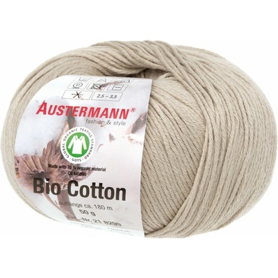 Pletací příze Austermann Bio Cotton Barva: 05 LEINEN