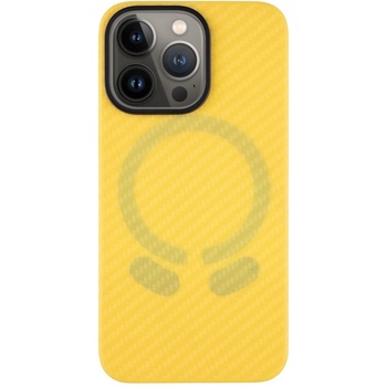 Tactical MagForce Aramid Industrial Limited Edition Case - кевларен кейс с MagSafe за iPhone 13 Pro (жълт)