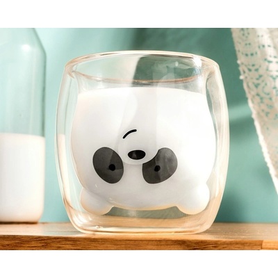 DR Pohár s dvojitou stenou panda 260 ml