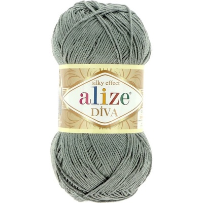 Alize Diva 87 šedá