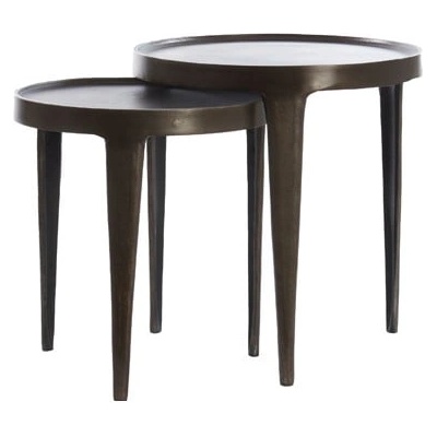 Light & Living Метална кръгла странична масичка ø 43 cm Tobias - Light & Living (6768383)