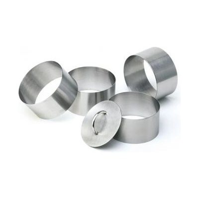 APS Formička na tvarování pokrmů s víčkem na utlační průměr 60 mm sada 4 ks 00110 inox