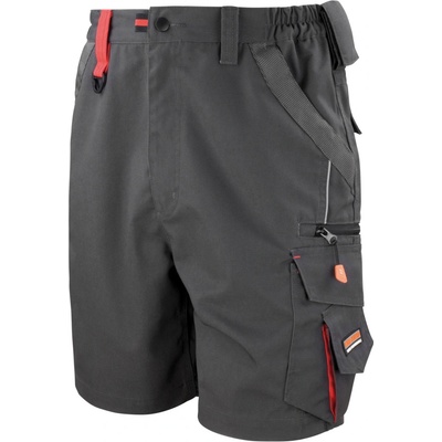 Result Unisex technické pracovné kraťasy R311X Grey