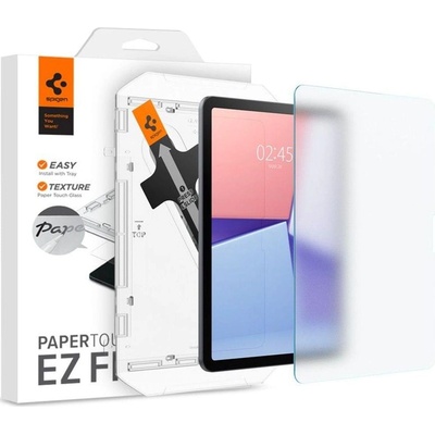 Spigen Матов Протектор за iPad Air 11 2025-2024, Spigen Paper Touch EZ Fit Glass tR, Прозрачен (AGL07799)