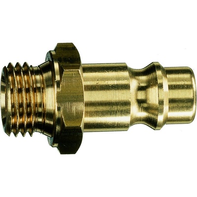 Rychlospojka vzduchová – samec, vnější závit 3/8”, mosazná