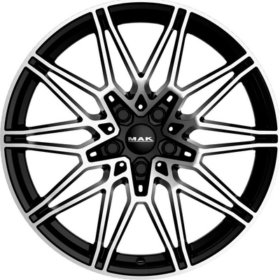 MAK KÖNIG 9x18 5x120 ET45 black mirror