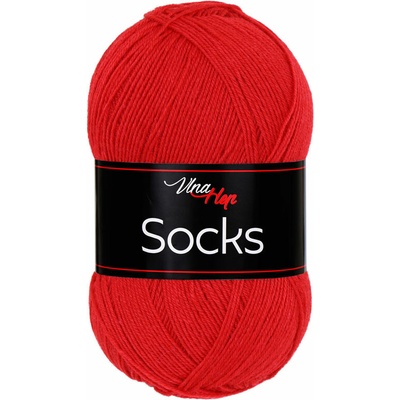 Vlna-hep Socks - ponožková Socks: 61147 Červená