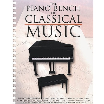 The Piano Bench Of Classical Music Editor's Choice pro klavír 1160563 – Hledejceny.cz