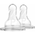 Dr. Brown's Биберони Dr. Brown's - За шишета Narrow-Neck Nipple, Preemie, 2 броя (72239304860) - ozone