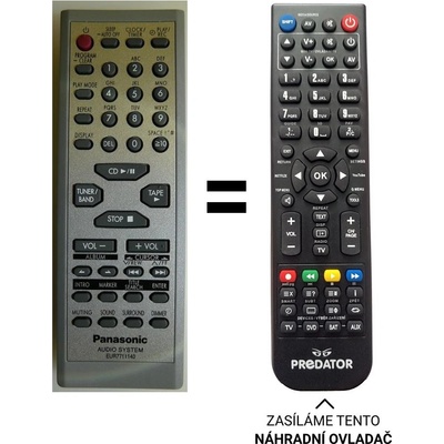 Dálkový ovladač Predátor Panasonic SA-PM9 – Hledejceny.cz