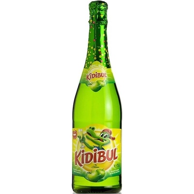 Kidibul Bio Dětský šumivý nápoj Jablko 0,75 l