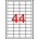 APLI Етикет, универсален, 48, 5x25, 4 мм, APLI, 440 етикета в опаковка 12925 (12925)