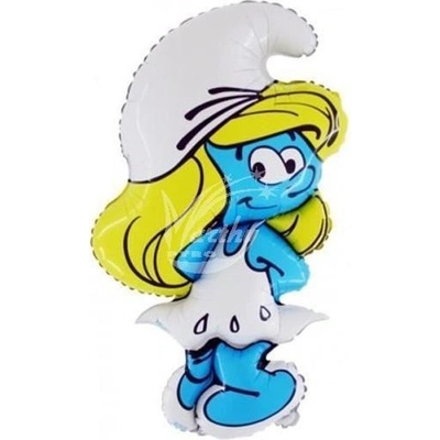 Balon dívka Smurf