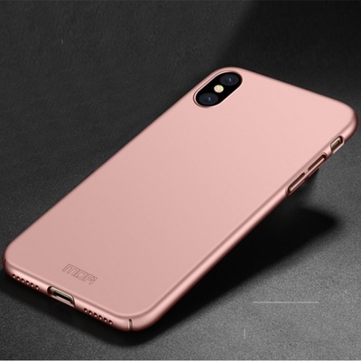 Púzdro MOFI ultratenké Ochranné iPhone XS / iPhone X – ružovo-zlaté