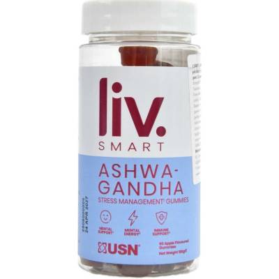 USN LivSMART Ashwaghanda gummies 60 ks